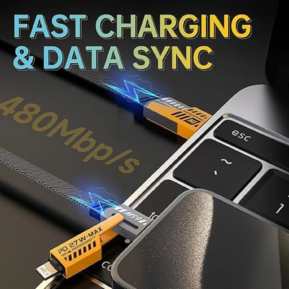 4 In 1 Fast Charging Cable