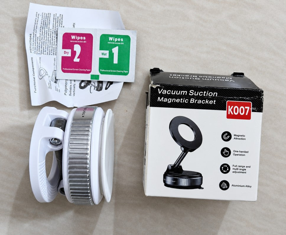 Vacuum Magnetic Phone Holder