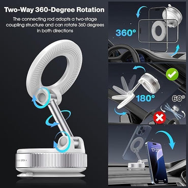 Vacuum Magnetic Phone Holder