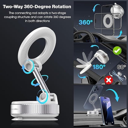 Vacuum Magnetic Phone Holder