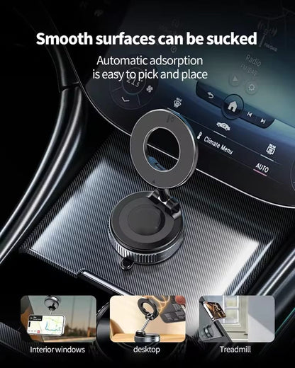 Vacuum Magnetic Phone Holder