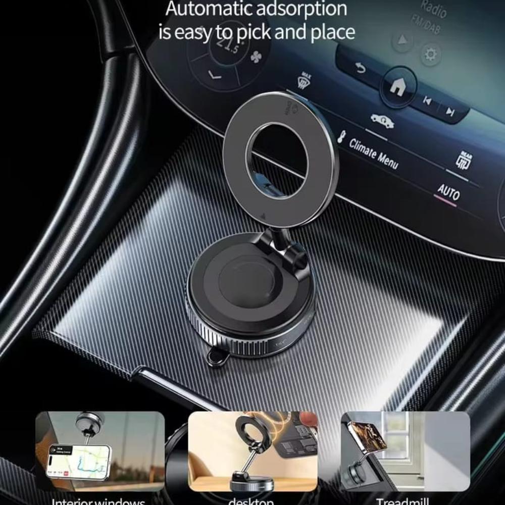 Vacuum Magnetic Phone Holder
