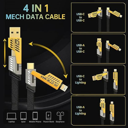 4 In 1 Fast Charging Cable
