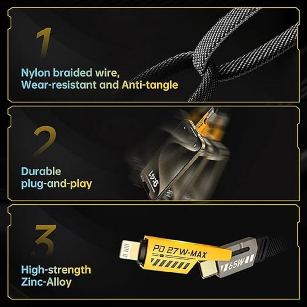 4 In 1 Fast Charging Cable