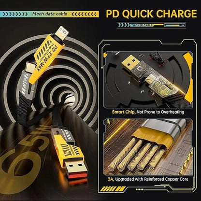 4 In 1 Fast Charging Cable