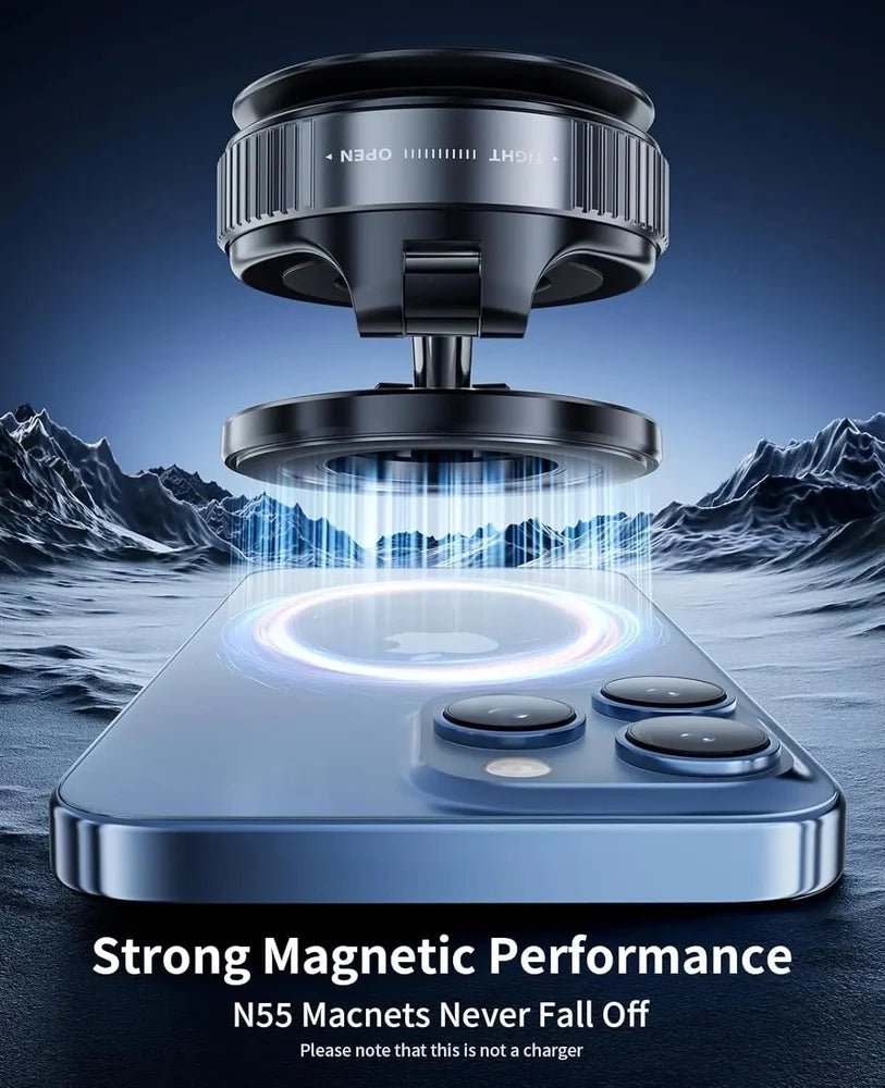 Vacuum Magnetic Phone Holder