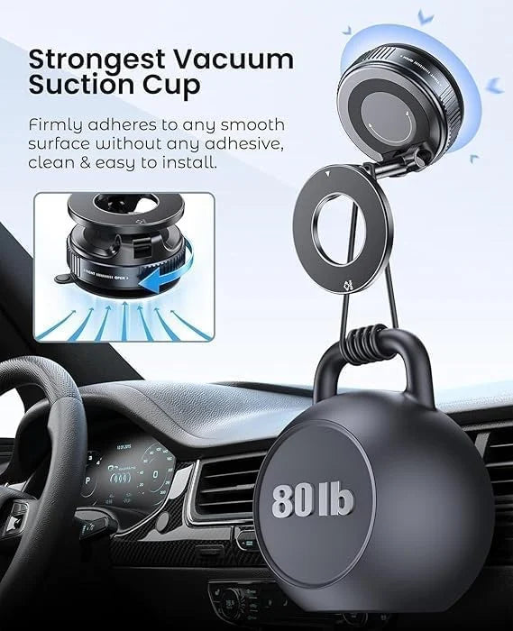 Vacuum Magnetic Phone Holder