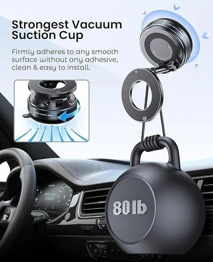 Vacuum Magnetic Phone Holder
