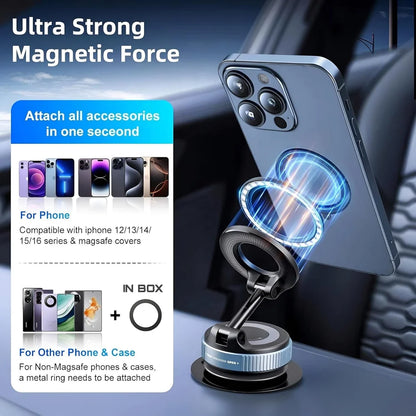 Vacuum Magnetic Phone Holder