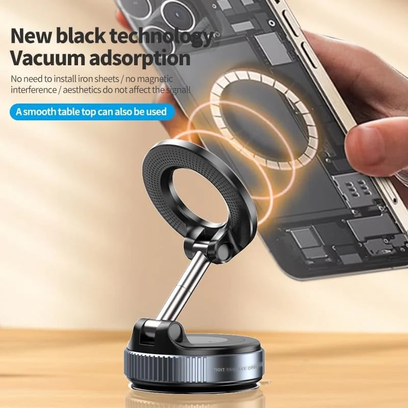 Vacuum Magnetic Phone Holder
